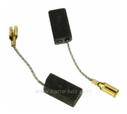 Jeu de charbon moteur 5x8x16 mm
