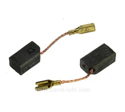Jeu de charbon moteur 6,3x8x13,5 mm