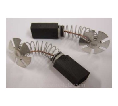 Jeu de charbon moteur 6,4x12,5x20 mm