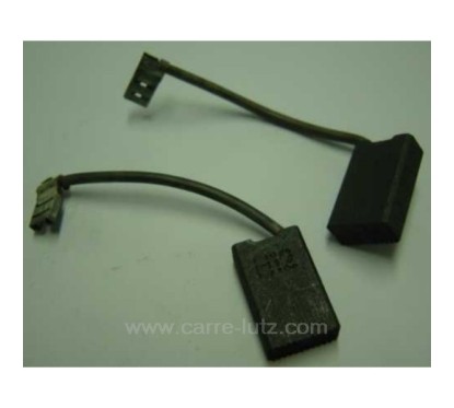 Jeu de charbon moteur 6,3x12,5x20 mm