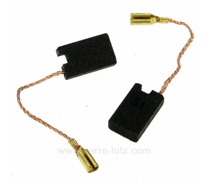 Jeu de charbon moteur 5x10x16 mm