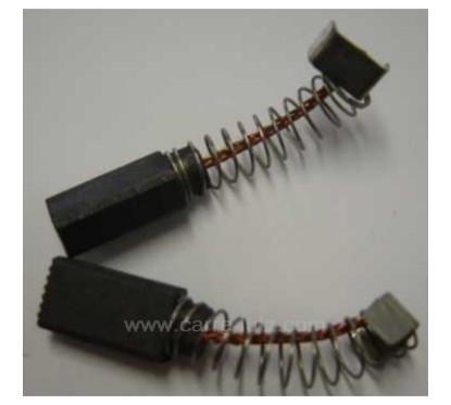 Jeu de charbon moteur 5x8x14 mm