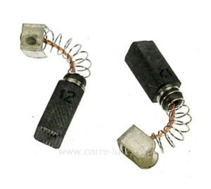 Jeu de charbon moteur 6x6x13 mm