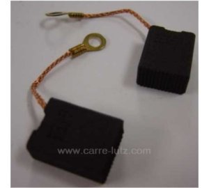 Jeu de charbon moteur 8x14x18 mm