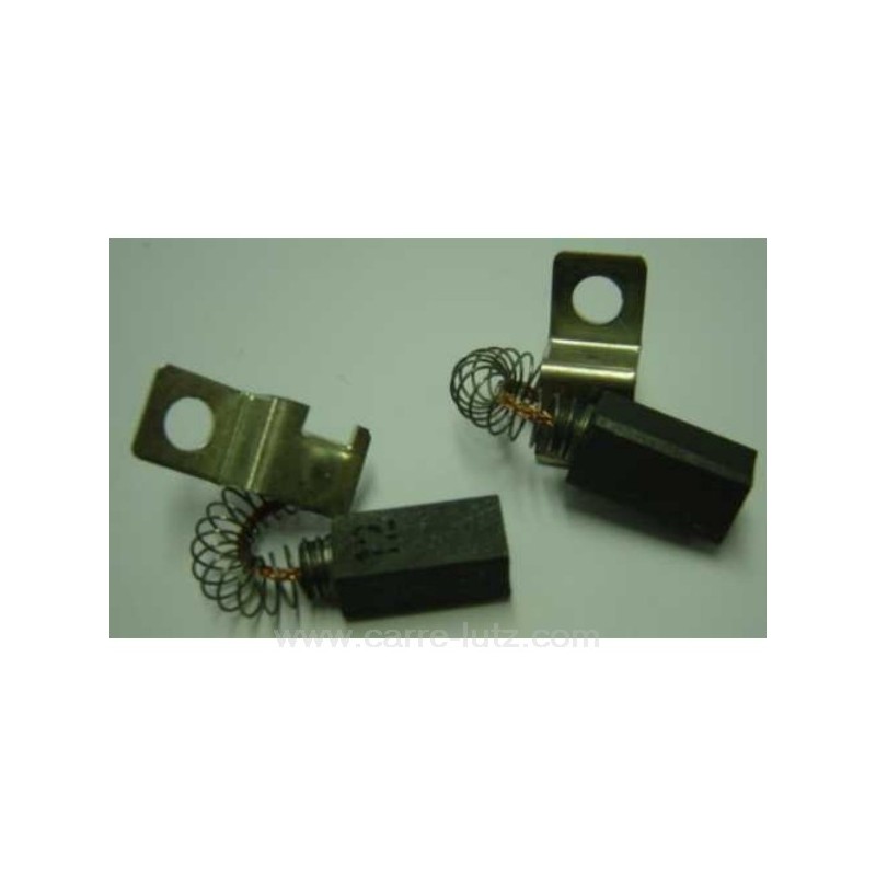 Jeu de charbon moteur 6,3x8x15 mm