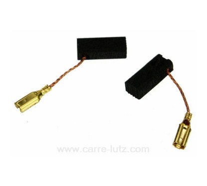 Jeu de charbon moteur 5x6,3x15 mm