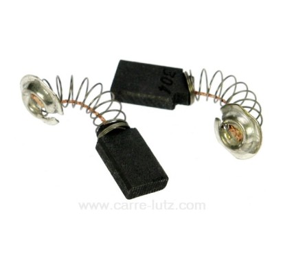 Jeu de charbon moteur 5x11x16,5 mm