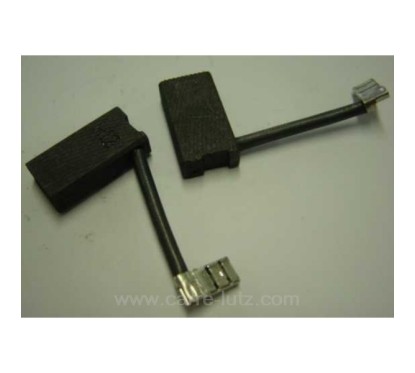 Jeu de charbon moteur 6x10x24 mm