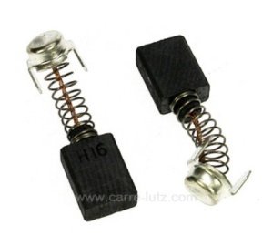 Jeu de charbon moteur 7x13x17 mm