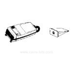 802002  Sacs d'aspirateur par 5 AEG 2002 4002 4004 GR10 8,80 €