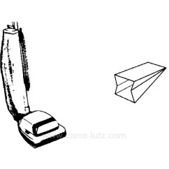 802059 Sacs d'aspirateur par 10 Hoover 638 U4065 U6525 8,00 €