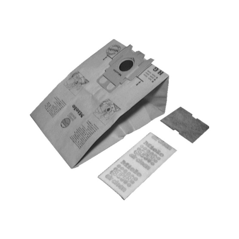 802072O  Sacs d'aspirateur par 5 Miele S227 S230 S238 S282 type H 22,70 €