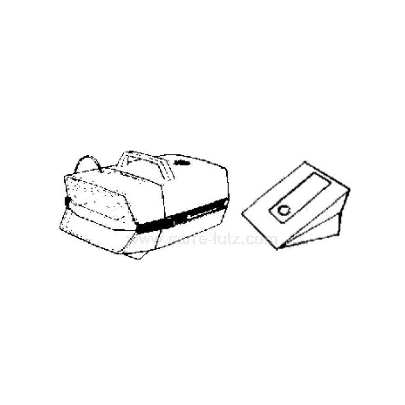 Sacs d'aspirateur par 4 Philips HR6914 HR6215 Sacs d'aspirateur par 4 Philips HR6914 HR6215