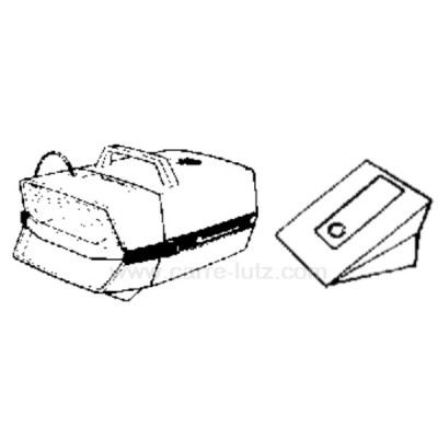 802110 Sacs d'aspirateur par 4 Philips HR6914 HR6215 5,80 €