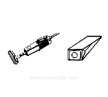 Sacs d'aspirateur par 5 Rotary B9
