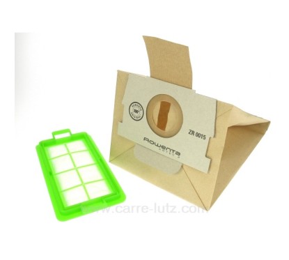 802146  Sacs d'aspirateur par 6 Rowenta artec 2 13,00 €