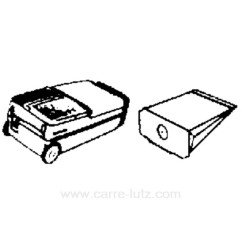 802171  Sacs d'aspirateur par 5 Tornado sup'air TU TX 10,60 €