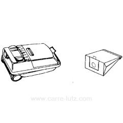 802210  Sacs d'aspirateur par 5 Sidex SA4510 SA4520 12,00 €