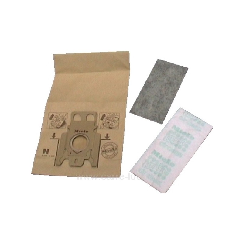 802331 Sacs d'aspirateur par 5 Mièle S600 S658 type N 10,50 € 802331 Sacs d'aspirateur par 5 Mièle S600 S658 type N 10,50 €