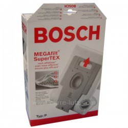 Sacs d'aspirateur par 4 BBZ52 AFP TYPE P Bosch Siemens, reference 802341