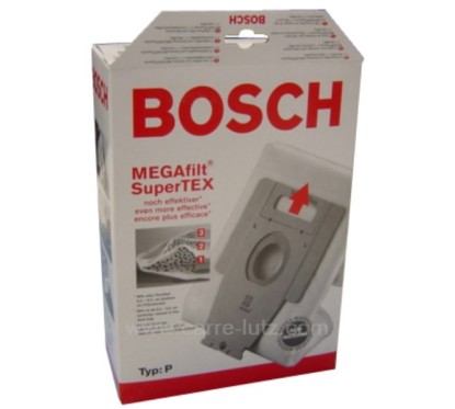 802341  Sacs d'aspirateur par 4 BBZ52 AFP TYPE P Bosch Siemens 20,00 €