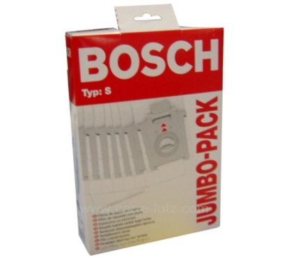 802343  Sacs d'aspirateur par 8 BHZ4 AF1 TYPE S Bosch Siemens 12,70 €