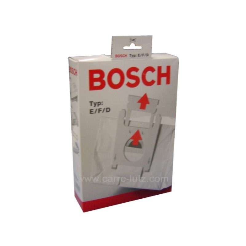 Sacs d'aspirateur par 5 BBZ52 EFEFD TYPE EFD Bosch Siemens