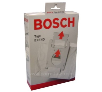 802345  Sacs d'aspirateur par 5 BBZ52 EFEFD TYPE EFD Bosch Siemens 16,80 €