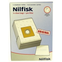 802365  Sacs d'aspirateur par 5 Nilfisk GM200 15,70 €