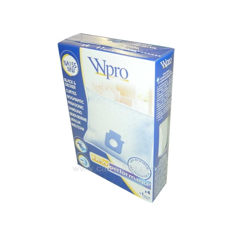 802609 Sacs d'aspirateur microfibre par 4 Samsung 5,90 € 802609 Sacs d'aspirateur microfibre par 4 Samsung 5,90 €