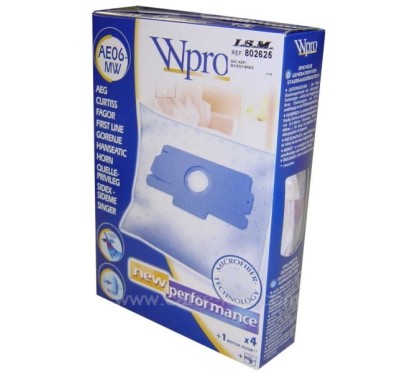 802625  Sacs d'aspirateur microfibre par 4 AEG 5,90 €