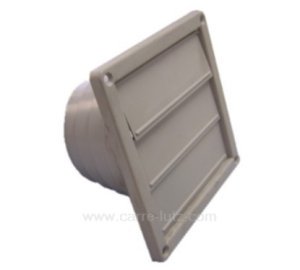 Clapet 3 volets gris à encastrer 