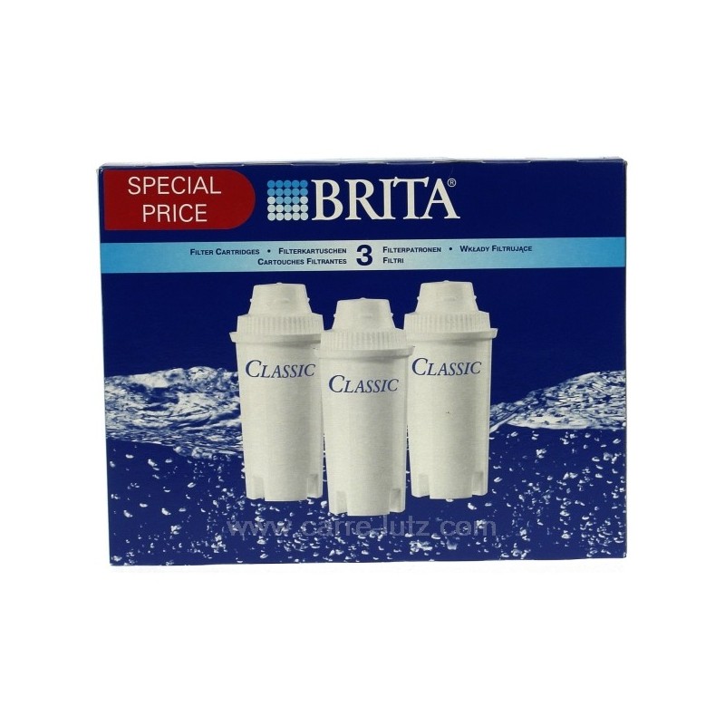 852058  Cartouche filtante Brita classic 27,60 €