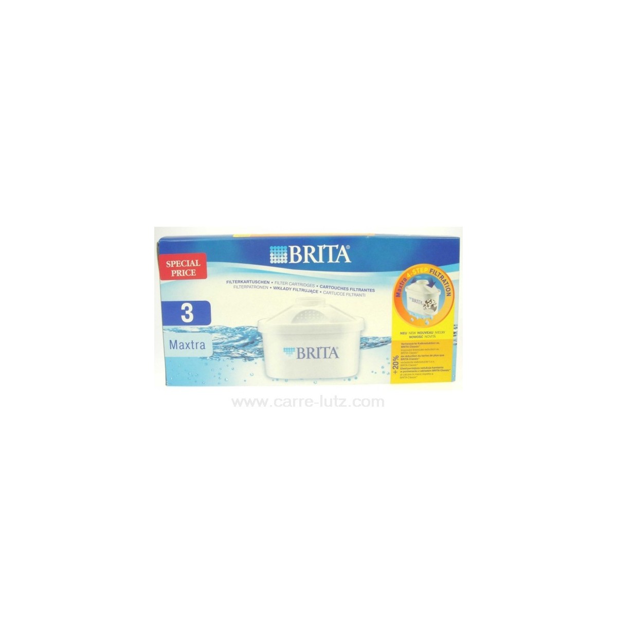 852059  Cartouche filtante Brita maxtra 35,20 €