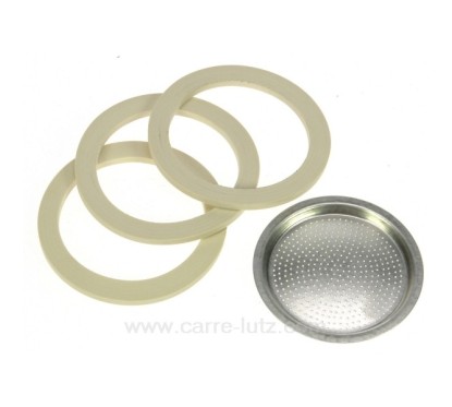 853020  Filtre + 2 joints + soupape pour Moka 3 Tasses 7,20 €