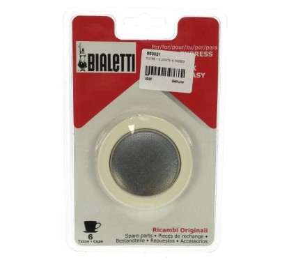 Filtre + 2 joints pour Moka 6 Tasses