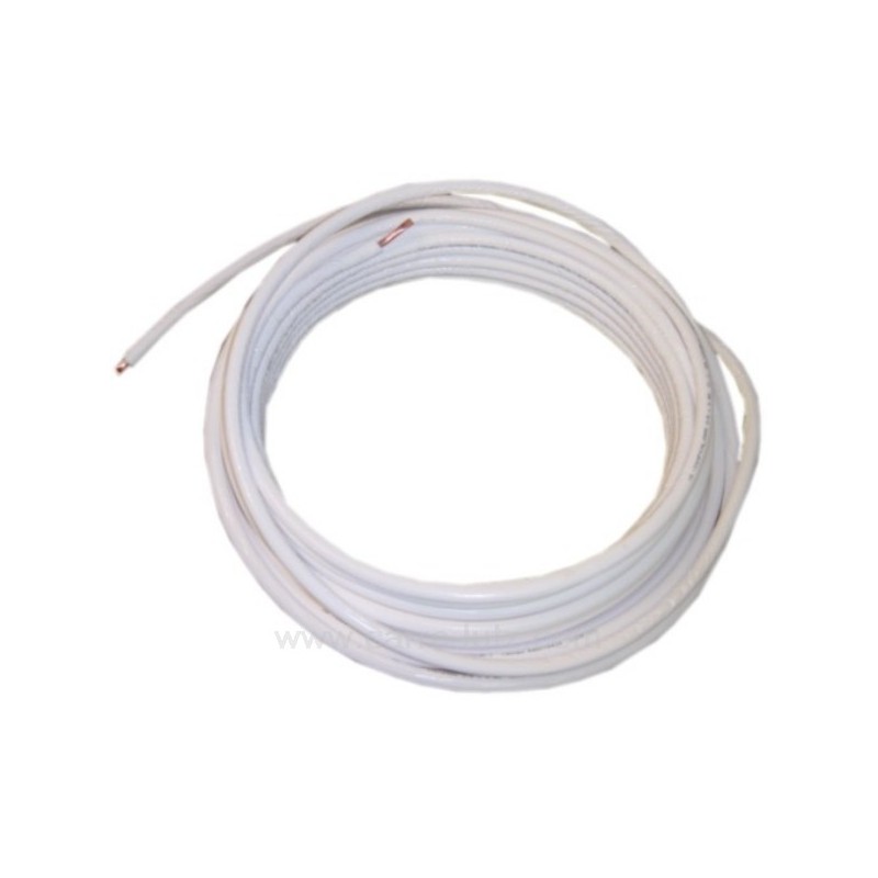 Tube cuivre avec isolant thermique 3/8 de pouce 0,8 mm