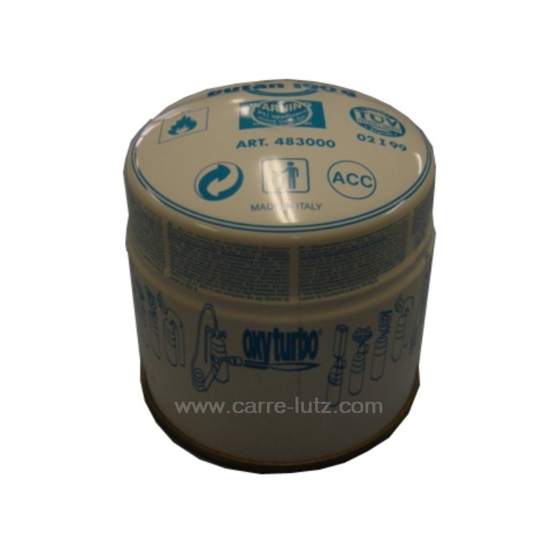 934021  CARTOUCHE DE GAZ 190 GR 3,40 €