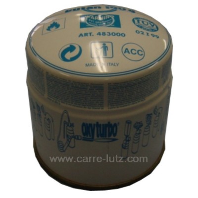 934021  CARTOUCHE DE GAZ 190 GR 3,40 €