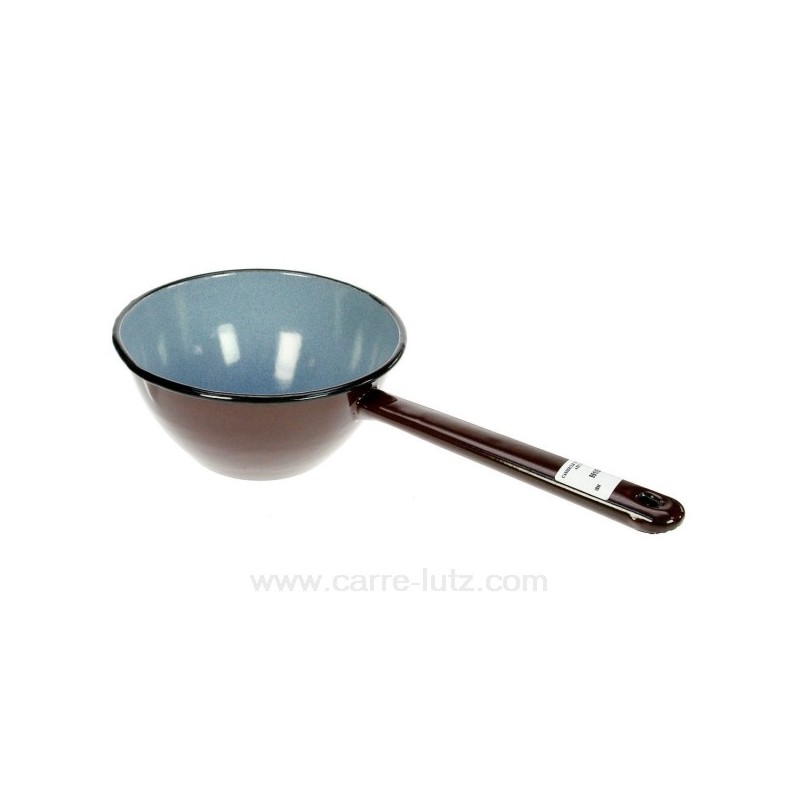 991IB043  CASSEROLE CONIQUE BRUN A BEC 9,80 €