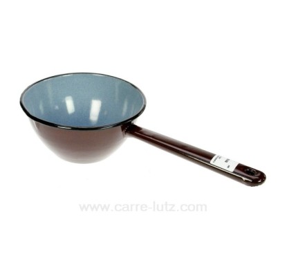 991IB043  CASSEROLE CONIQUE BRUN A BEC 9,80 €