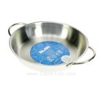 991IB064  Plat à oeuf ou welch en inox diamètre 18 cm 13,30 €