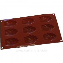 MOULE SILICONE MADELEINE X9