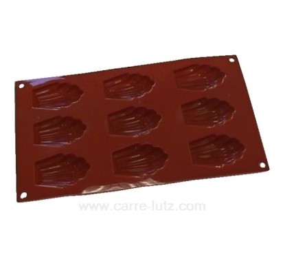 MOULE SILICONE MADELEINE X9