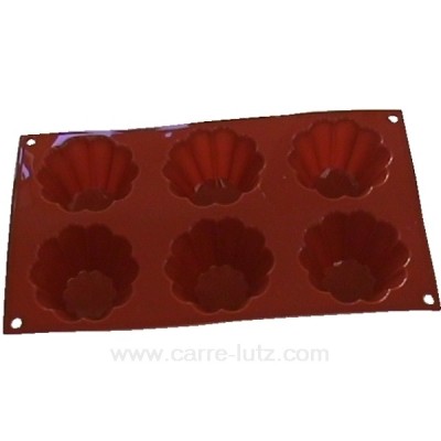 991IB255  MOULE SILICONE BRIOCHETTE X6 13,20 €