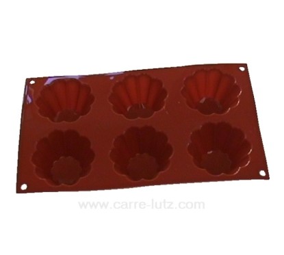 MOULE SILICONE BRIOCHETTE X6