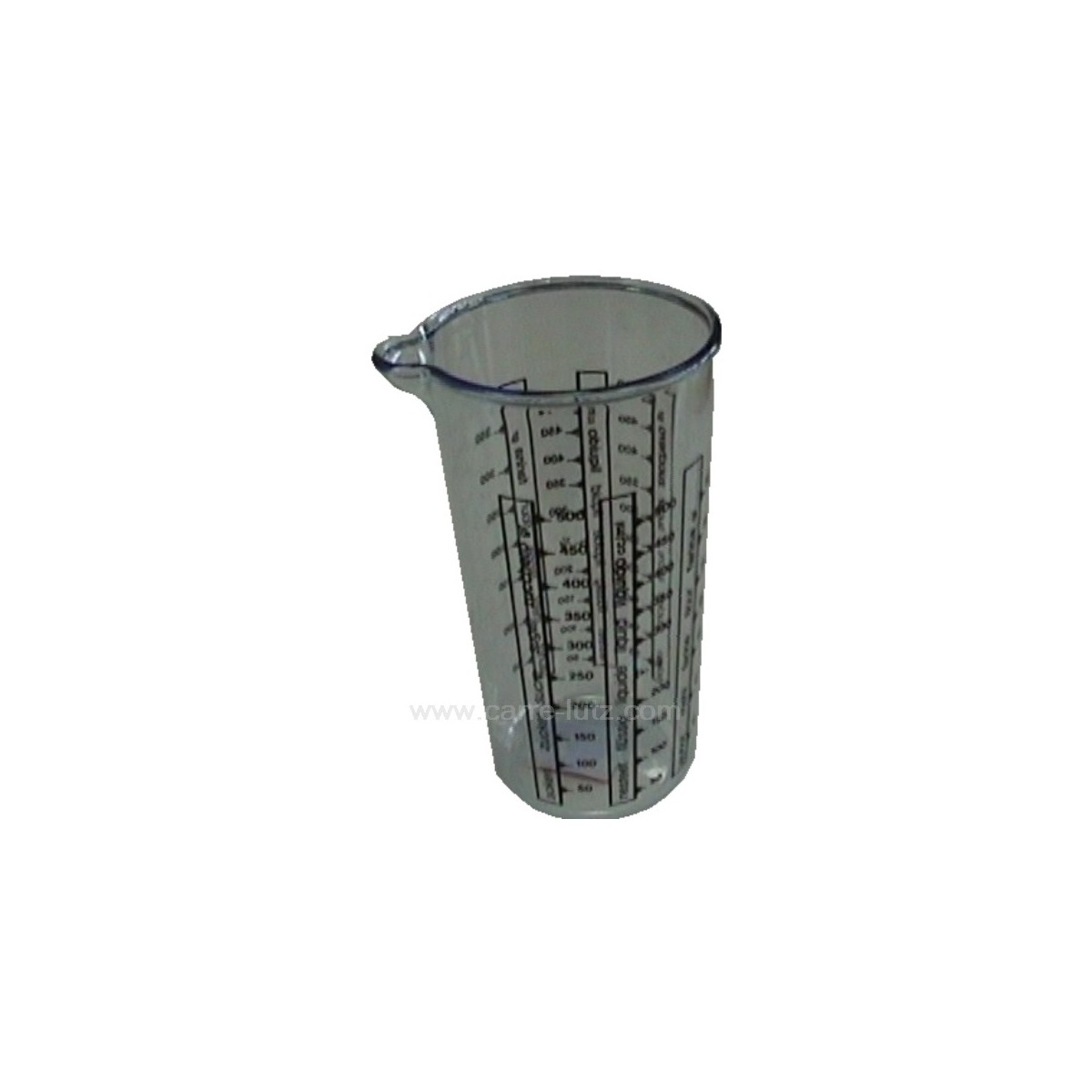 991IB502  *VERRE DOSEUR 1/2 LT 4,30 €