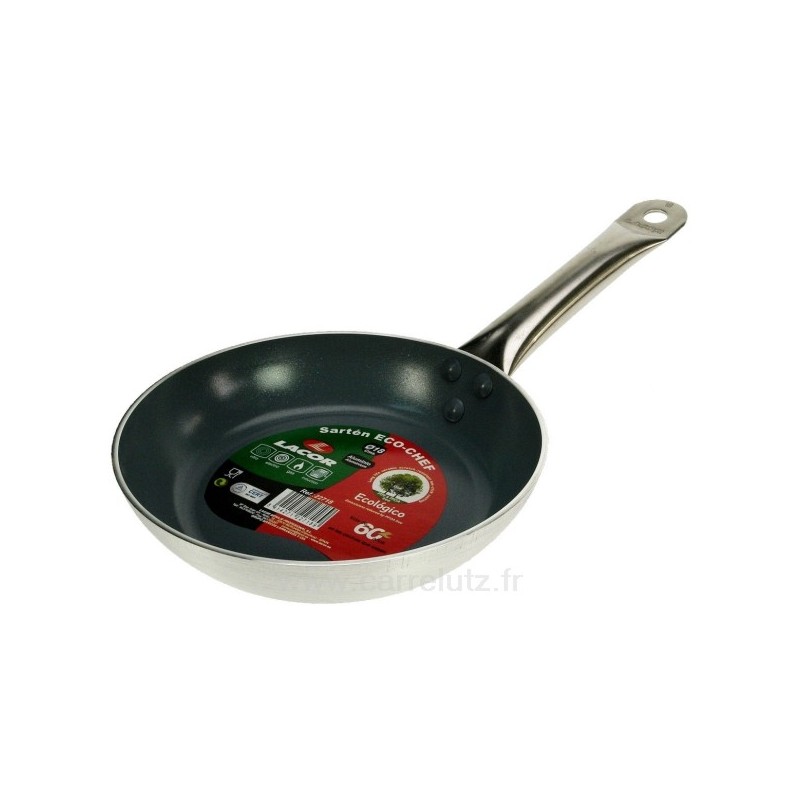 Poêle eco chef 18 cm fond céramique Lacor 22718