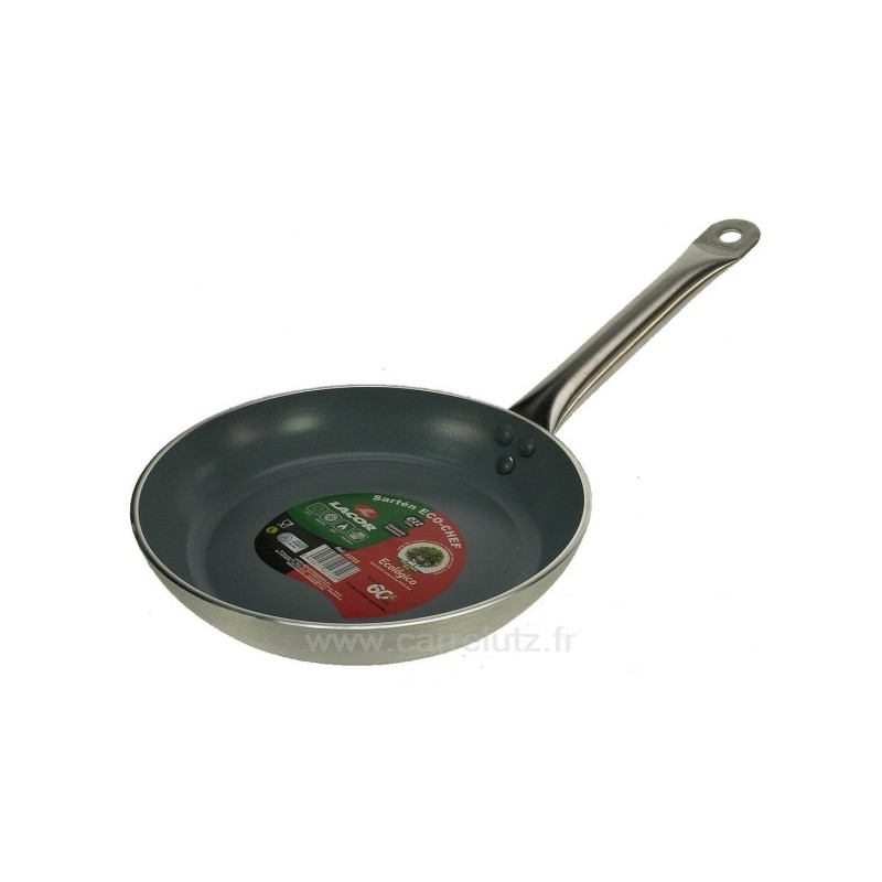 991LC22722  Poêle eco chef 22 cm fond céramique Lacor 22722 31,60 €