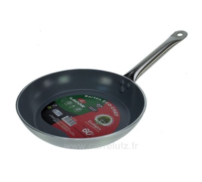 Poêle eco chef 24 cm fond céramique Lacor 22724